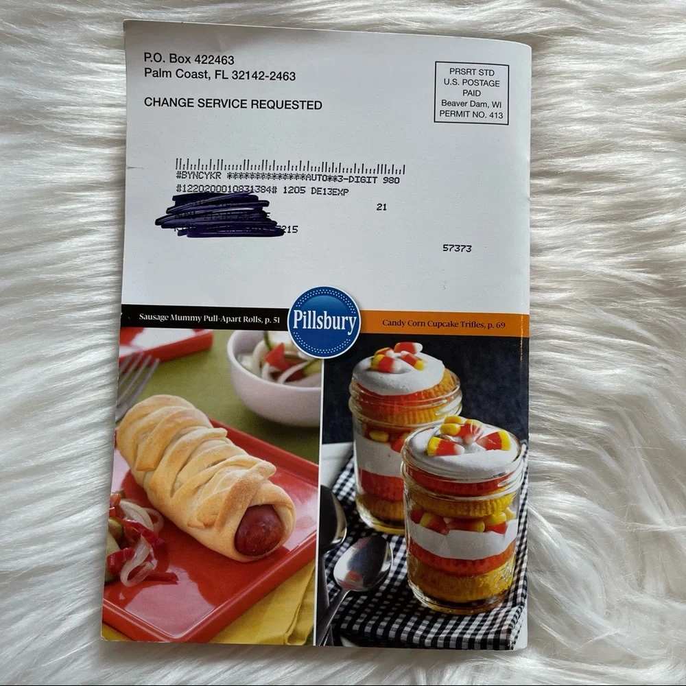 Lot Of 3 Pillsbury Halloween Cookbooks w/ Recipe Cards, Booklets, Softcover